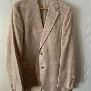 Elegant Tan Men's Blazer